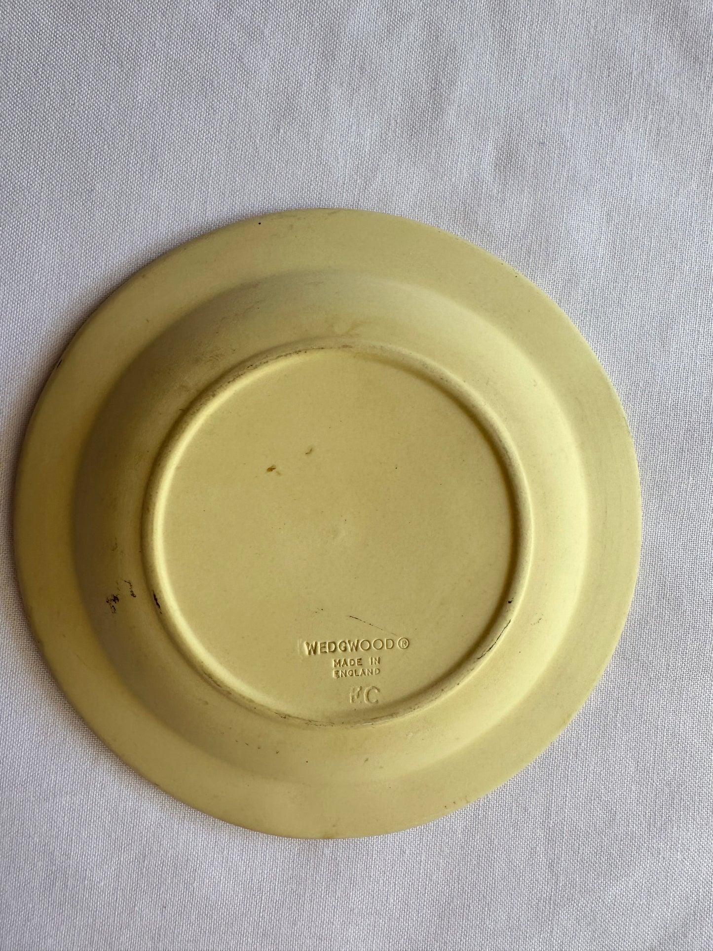 Vintage Wedgwood Jasperware Primrose Trinket Dish