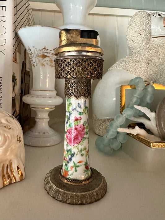 Antique Famille Rose Lighter