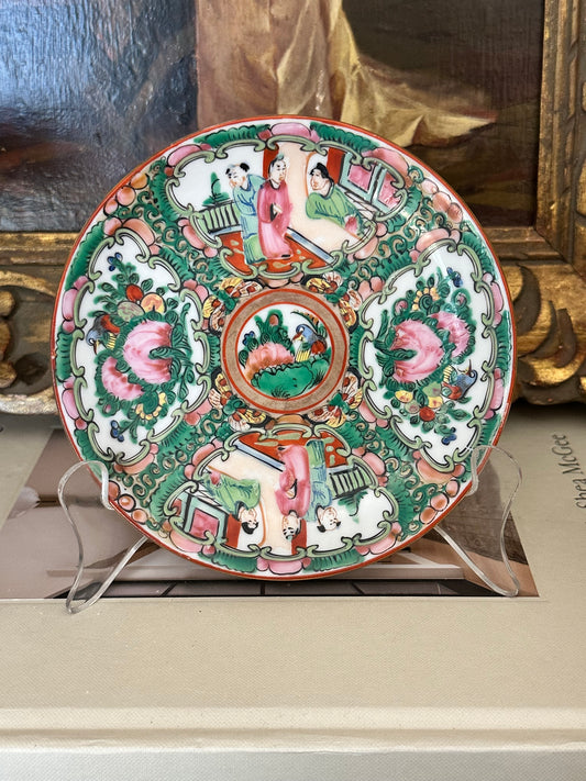 Vintage Rose Medallion Plate | 5.5"
