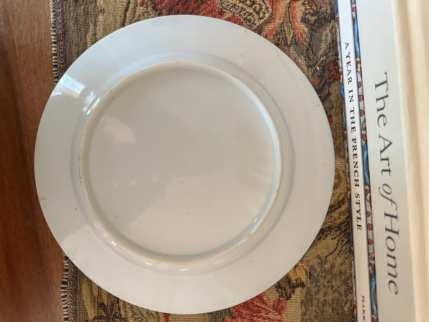 Antique Chinese Rose Medallion Plate | 8.5"