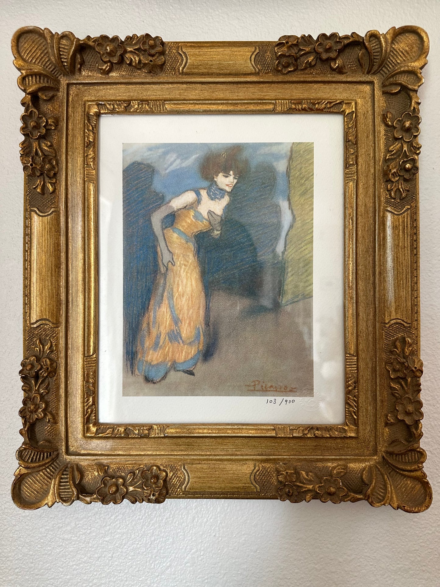 Framed Pablo Picasso "The End of the Act" Limited Edition Giclée Print, Numbered 103/900