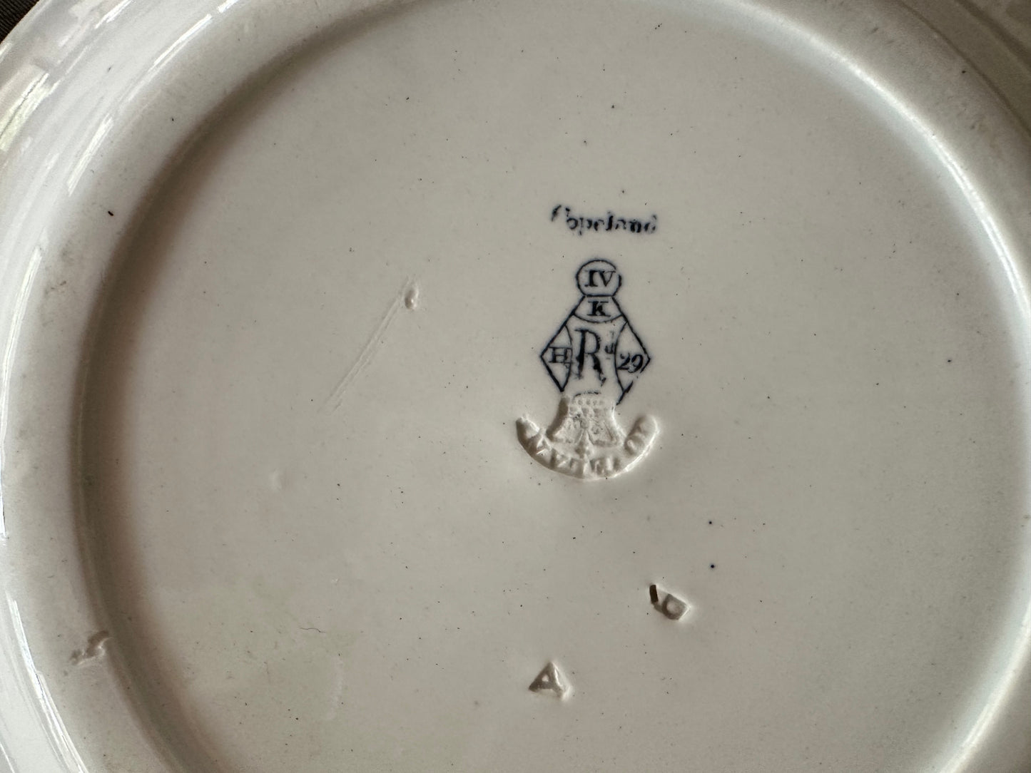 Antique Copeland Blue Transferware Tureen Set Circa 1870s