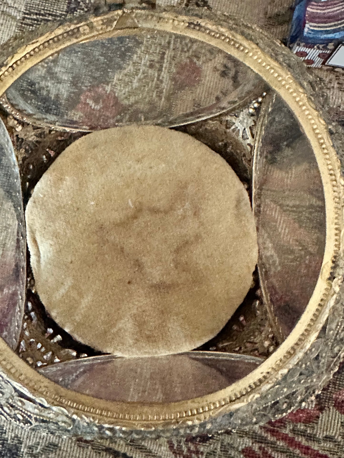 Vintage Stylebuilt Gold-Tone Glass Jewelry Casket Box | Vanity Display Case | Stylebuilt Frame Co. N.Y.