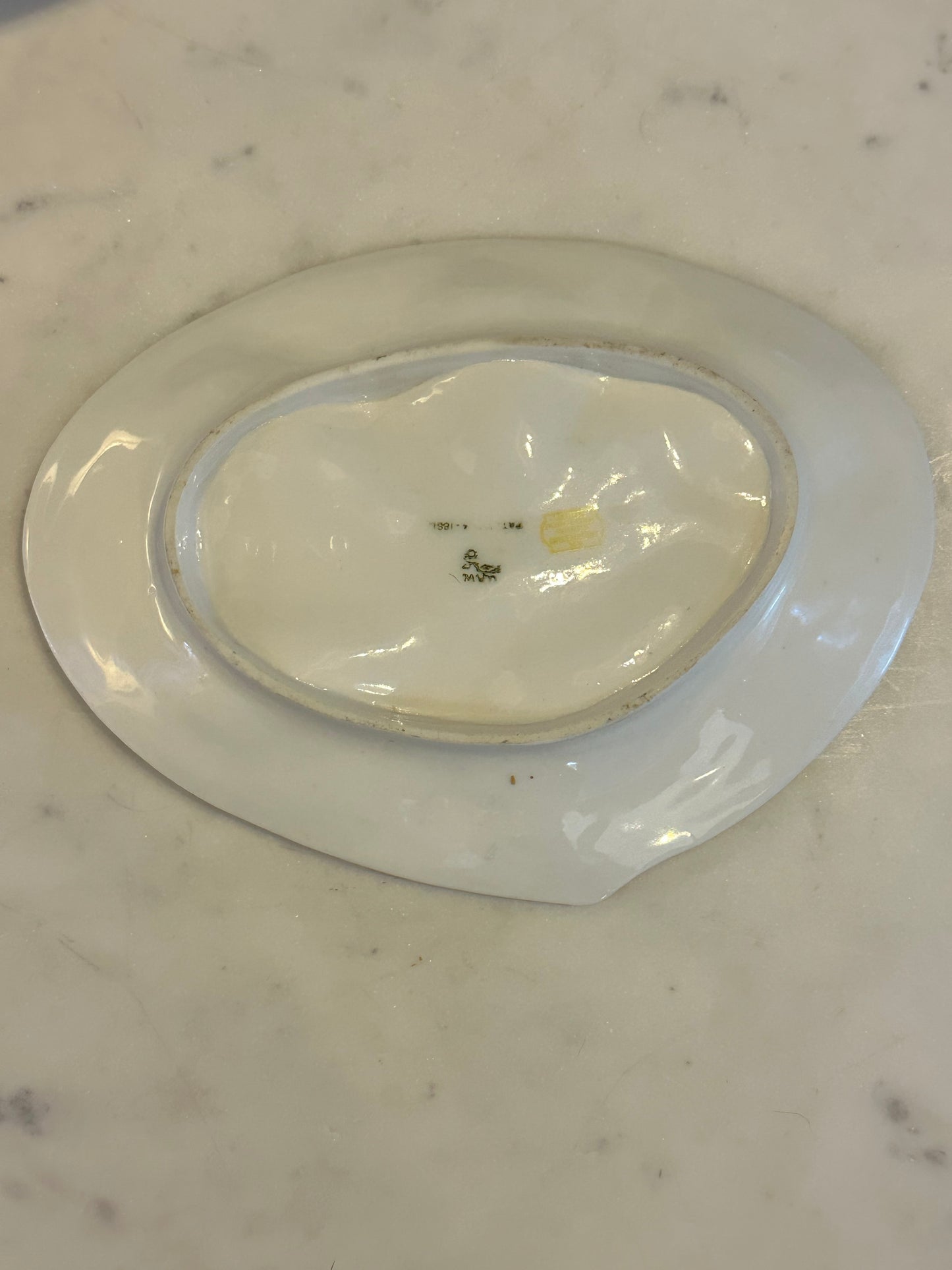 Antique UPW Union Porcelain Works Oyster Plate