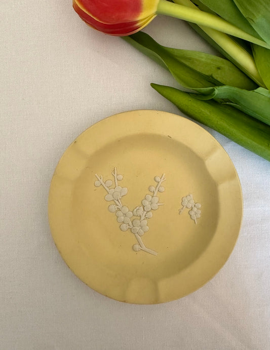 Vintage Wedgwood Jasperware Primrose Trinket Dish