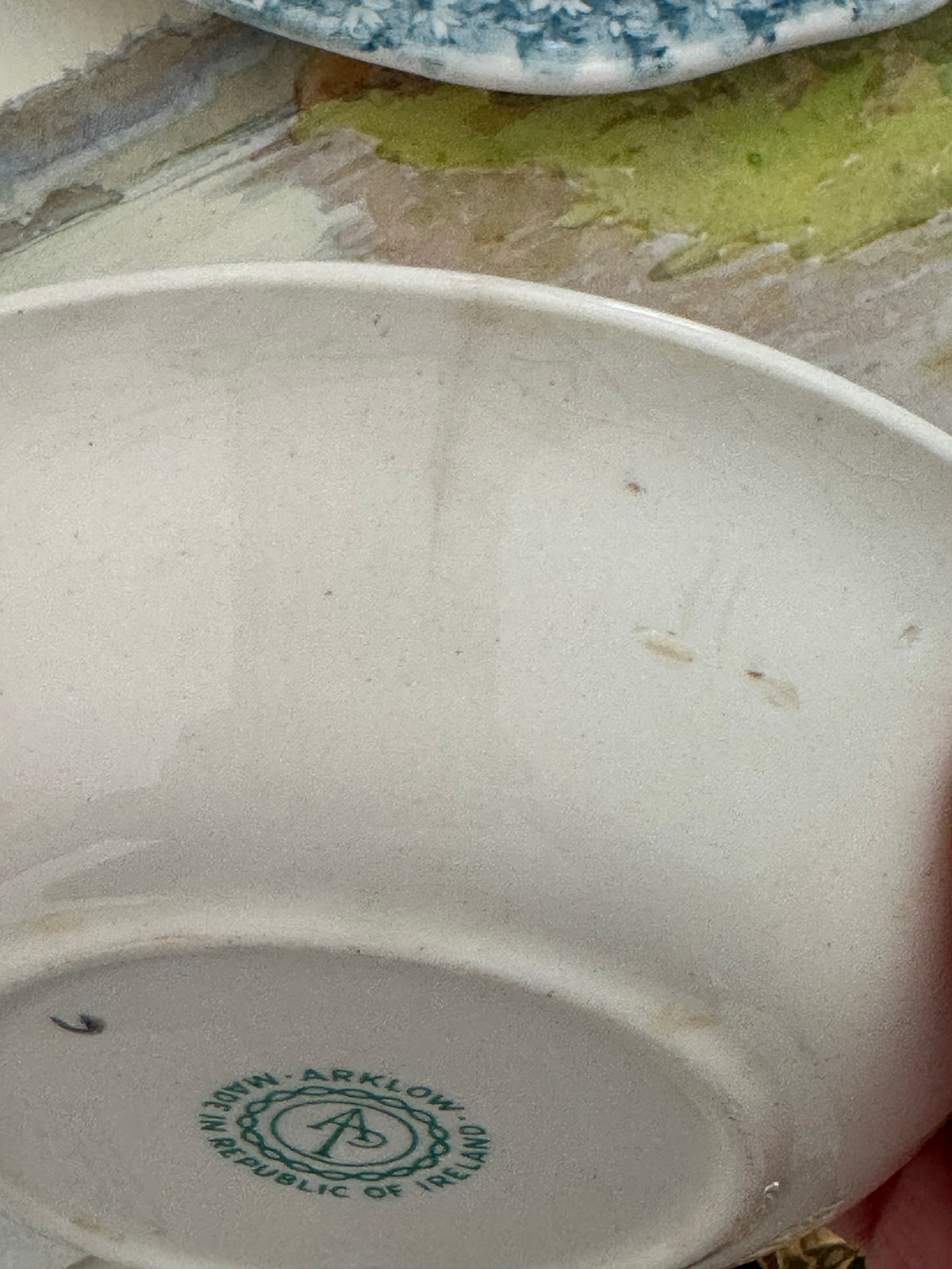 Vintage 1960s Irish Arklow Pottery Fox Hunt Dish